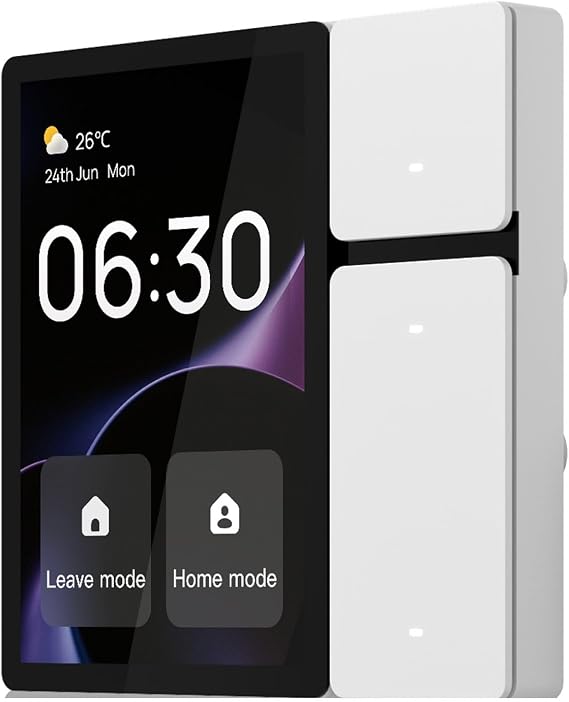 3 5inch Smart Control Panel by For MOES WiFi with 3 Relays and Physical Buttons for Multi Device Infrared Control