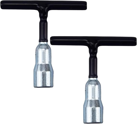 T Handle Wing Nut Driver Wrench 2 Pieces Set Fastening Wing Nut Eye Bolts