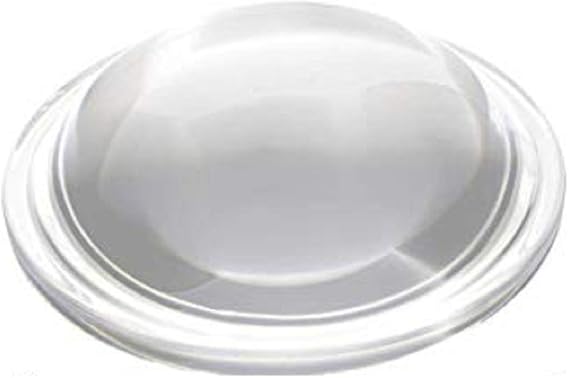 Borosilicate Glass Plano-convex Glass Lens,Smooth Optical Glass High LED Convex Lens Condenser Lens,30/44/54/66mm