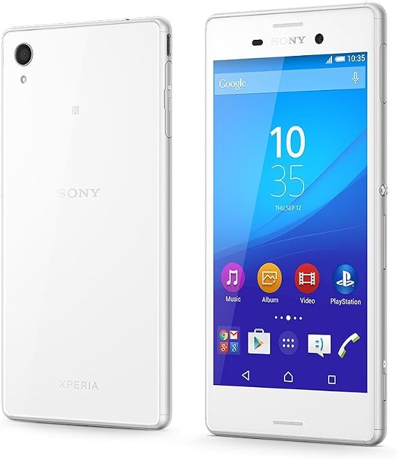 Sony M4 Aqua Vodafone Smartphone Unlocked 5 Inch Qualcomm MSM8939 Snapdragon 615 8GB ROM 2GB RAM Android 5 Lollipop, Black White