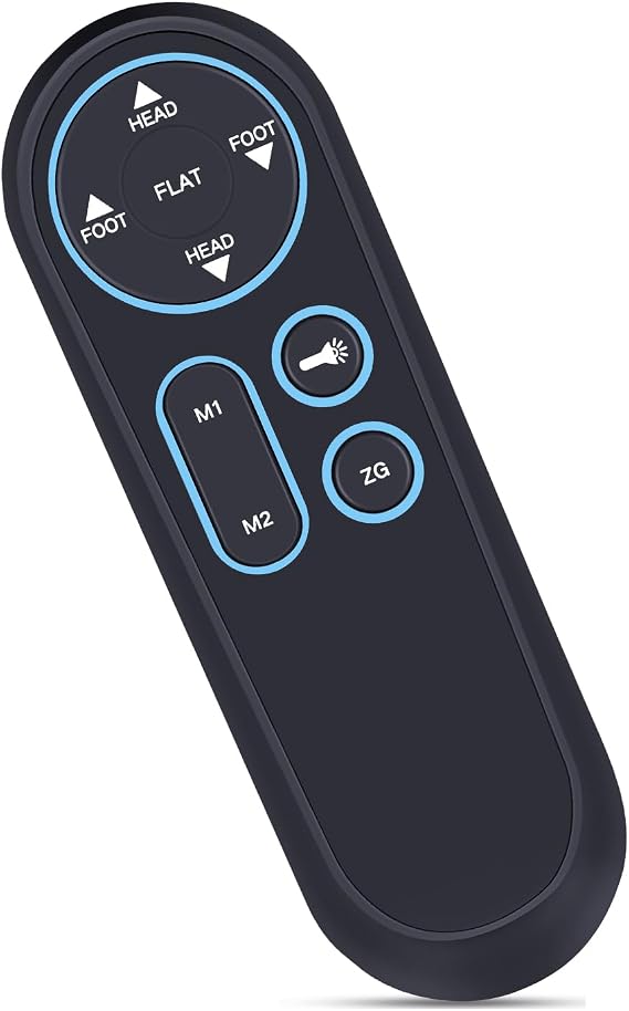 ZWP Replacement Remote Control fit for iDealBed 3i Custom Adjustable Bed Base 3i S4-3i-SS G4-3i-SS