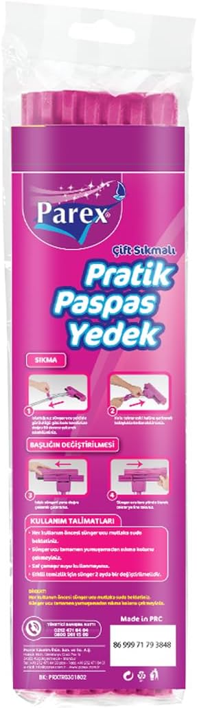 Parex Pratik Paspas Çift Sıkmalı Yedek