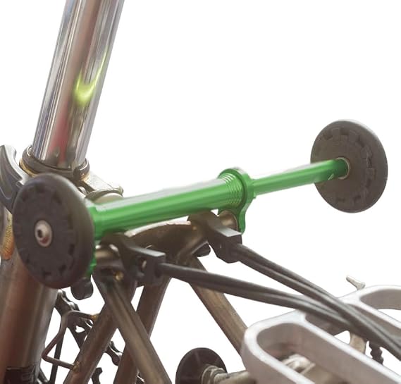 ACEOFFIX Eazy Wheels Extende for BROMPTON Folding Bicycle GREEN