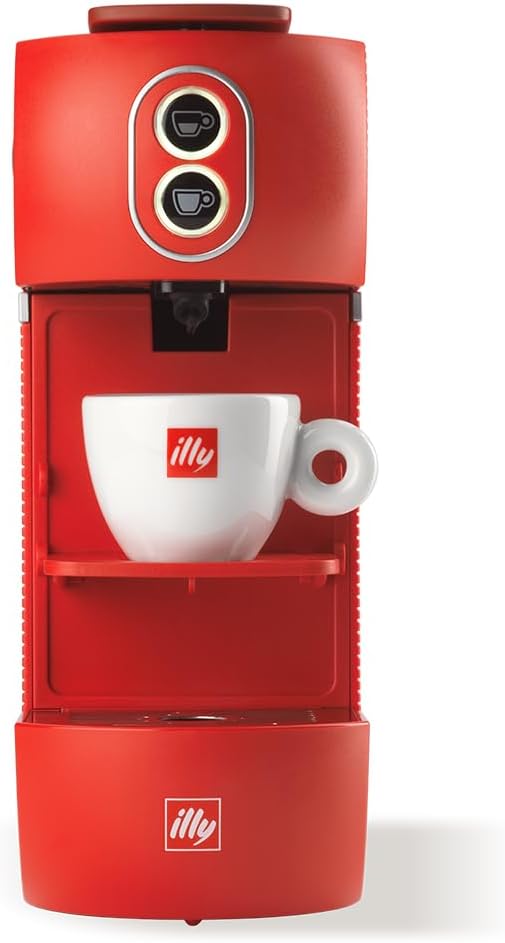 illy ESE 44 mm Coffee Maker Paper Filter Red