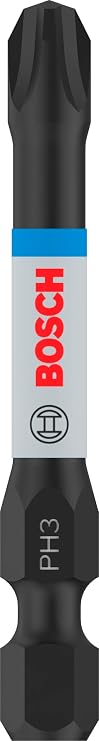 Bosch 2x PRO Phillips Impact Uç (120 x 50 mm, Professional Aksesuar Vidalama, Vidalama)