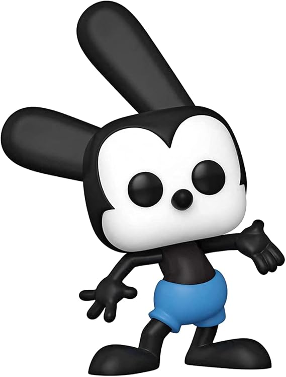 Funko Pop! Disney 100 - Oswald the Lucky Rabbit - 1/6 Odds for Rare Chase Variant - Collectable Vinyl Figure - Gift Idea - Official Merchandise - Toys for Kids & Adults