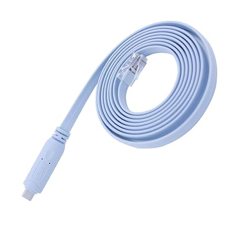 Usb C Console Cable, Usb to Usb C,Usb Type C To Rj45 Console Cable For MacBook Laptops (FTDI RS232 Chip, 6Ft/1.8M)