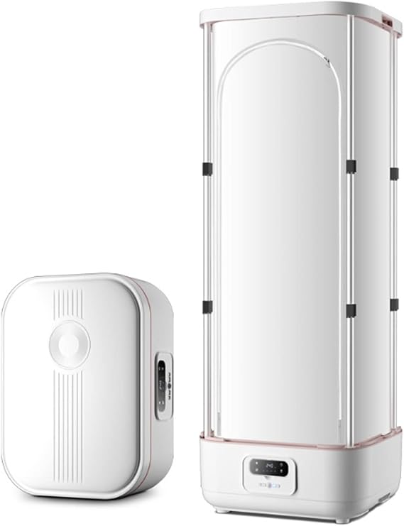 Automatic Ironing Machine and Clothes Dryer - Portable Steam Drying Machine for Household Use - Folding Wrinkle Removal and Mite Drying