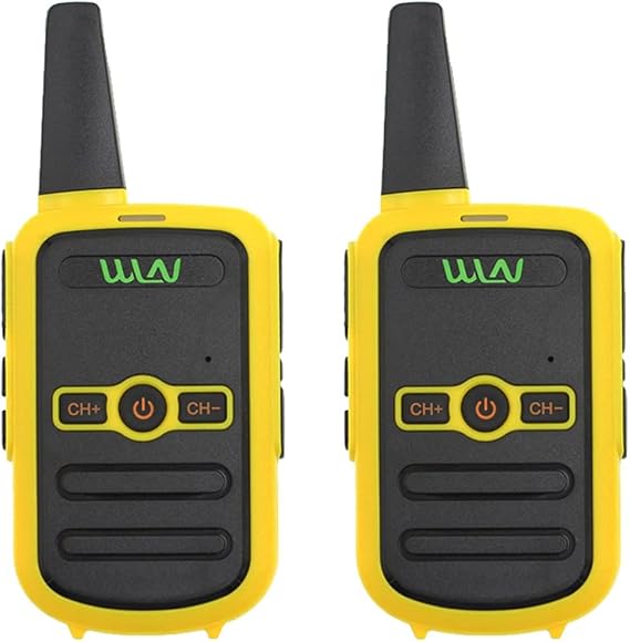 Wln Kd-c51 16 Channel Double Radio Yellow Case