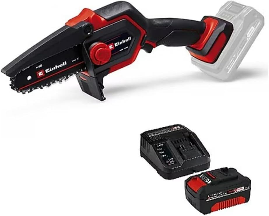Einhell Ge-Ps 18/15 Li Bl Akülü Zincirli Budama Testeresi 4.0 Ah Starter Kit