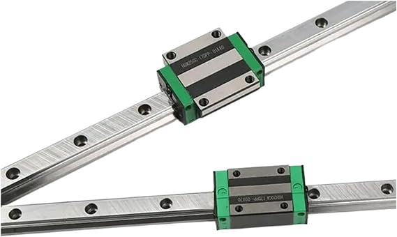 Miniature Linear Sliding Guide HGH15CA HGW15CC HGH20CA HGW20CC HGH25CA HGW25 HGH30 HGW30 Slider Block Match Use Linear Guide for Linear Rail (Size : HG25 Track L100mm)