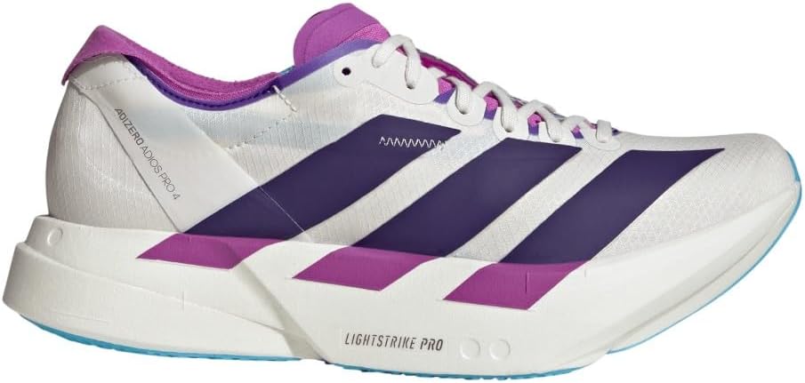 adidas Womens Adizero Adios Pro 3 Running Sneakers Shoes - White