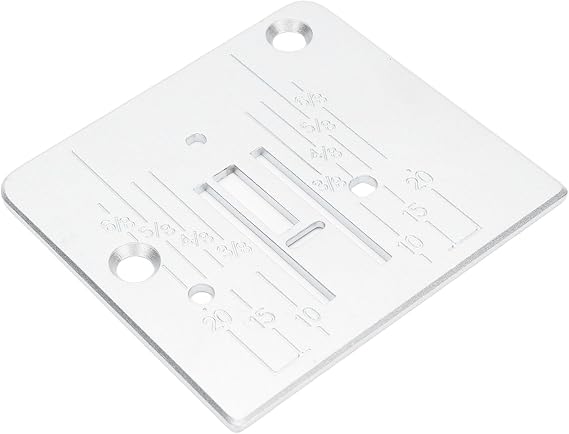 ZASCHMOY Household Sewing Machine Needle Plate 744004 Stainless Steel Replacement for Babylock BL1108 BL1170 BL16 BL18 and Bernette B33 B35