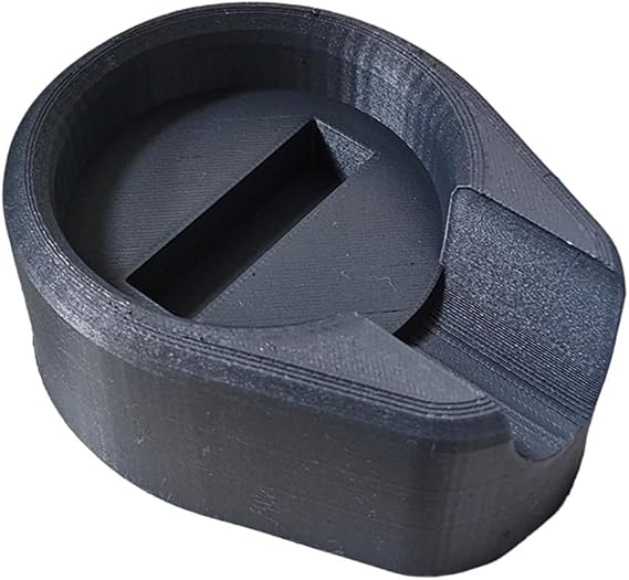 Espresso Portafilter Holder with Anti-Slip Coffee Tamper Base Stand for Linea for MINI ES601/655/701, 10.4 x 8.1 x 4.2 cm, Black