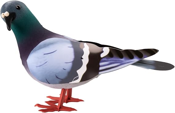 Simulation Pigeon, Removable Mini Imitation Animal,Artificial Simulation Foam Bird, Cute Fake Pigeon Model, Home Ornament for Hallway,Garden, Bedroom Decoration,Living Room,Gift for Bird Lovers