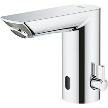 GROHE Bau Cosmopolitan E | Lavabo için kızılötesi elektronik, ayarlanabilir sıcaklık sınırlayıcı, krom, 36451000