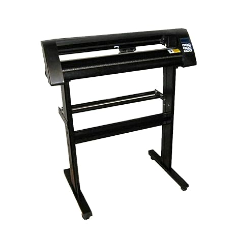 Vinyl Cutter Plotter Machine Cutting Printer 28" Sign Maker Printing Optical Eye Laser LCD display Paper Feed Cutting Plotter(Sure Cuts a lot)