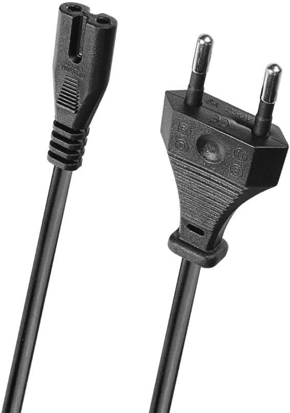 PrimeX PX-TYP3 3 Metre Teyip power Kablo, Teyip kablo 3 metre, 3 Metre TV Power kablo, 3 metre ikili power kablo