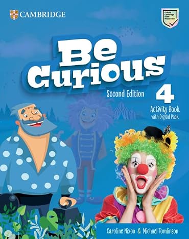 Be Curious Level 4 Activity Book and Home Booklet with Digital Pack