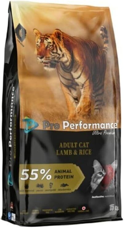 Pro Performance Kedi Kuru Mama, Kuzu Etli, Yetişkin Kediler, 15kg