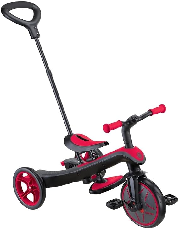 Globber Explorer Trike 3in1 Tricycle Red WLGB6312023