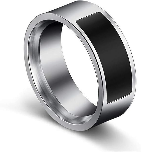 Smart Ring NFC Multifunctional Waterproof Intelligent Wear Digital Accessories for Smartphone Unlock App Control File Transfer Information Sharing Privacy Encryption
