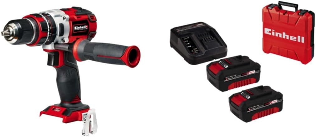 Einhell Te-Cd 18 Li-I Bl Kömürsüz Darbeli Matkap 18V 4Ah Çift Akülü Çantalı Set
