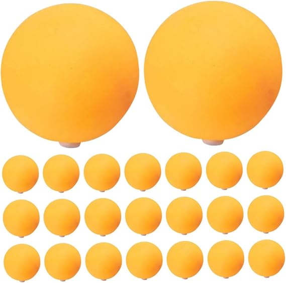 BESPORTBLE Table Tennis Trainer Straight-handed Table Tennis Computer Cable Tennis Table Tennis Thickened Table Tennis Pp Table Tennis Hole-hole Table Tennis Power Cable Orange