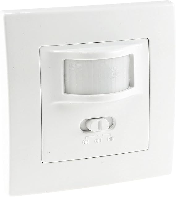 ChiliTec Motion Sensor 160° Flush-Mounted Wall-Mounted White [Energy Class A]