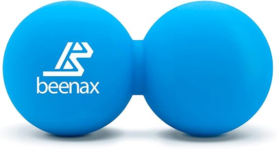 Beenax Peanut Massage Ball, Double Lacrosse Ball - Trigger Point Therapy