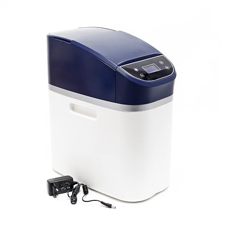 Wiltec SOFT-R1 Water Softening System Water Descaling with 500 l/h Descaling System with Ion Exchanger Water Softener with 10 L Brine Tank