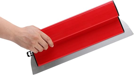 Drywall Skimming Blade, High Grade Skimming Drywall Smoothing Spatula Plastering Durable Semi Flexible Finishing Trowel, Speed Skim Wall Plastering Tools(size:40cm)