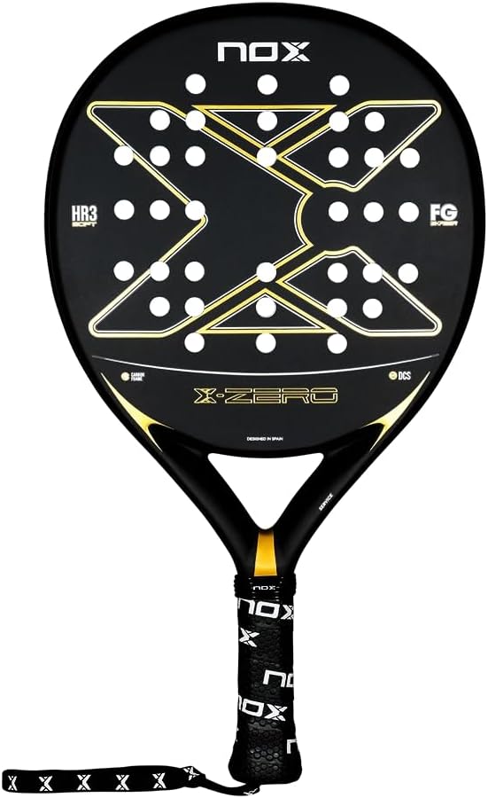 Nox X-Zero Black and Gold (Exclusive PadelPROShop) - Limited Edition Multipurpose Padel Racket - Reinforced Frame, Great Control and Power - Premium Design 2026