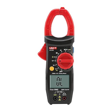 UNI-T Clamp meter Current clamps UT2117R True RMS 1000A AC Clamp Meter 1000V AC/DC voltage measurement CAT II 1000V / CAT III 600V CE/UKCA