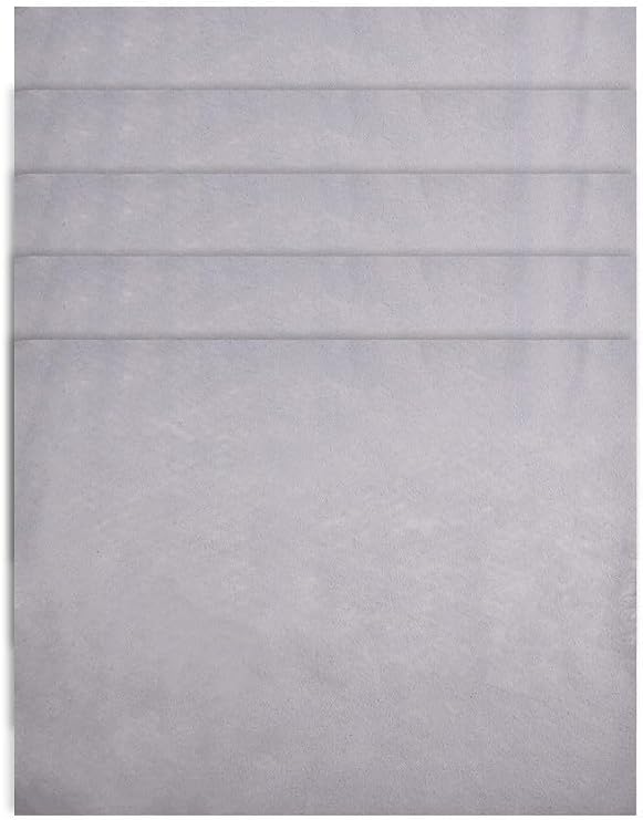Aquaglide Microfiber Cleaning Cloths 5 Pack Grey Lint Absorbent Towels For Kitchen Glass Car And Furniture Streak Washing Rags 30x40cm(40 * 50cm)