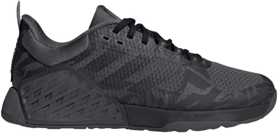adidas Womens DROPSET 2 Trainer W Sneaker, Black/Black/Grey, 9.5