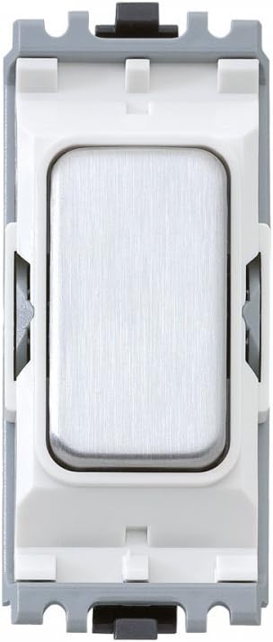 MK Electric Grid Plus 1 Module White Blank Insert