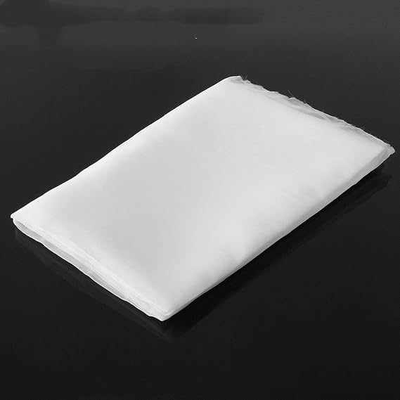 EsportsMJJ 43T 110M White Polyester Silk Screen Printing Mesh Fabric Textile 275x165cm