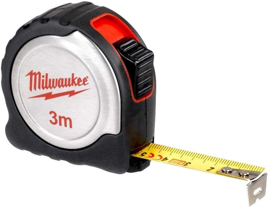Milwaukee T4932451637 Heavy Duty Inox Body Strip Meter, 3 m