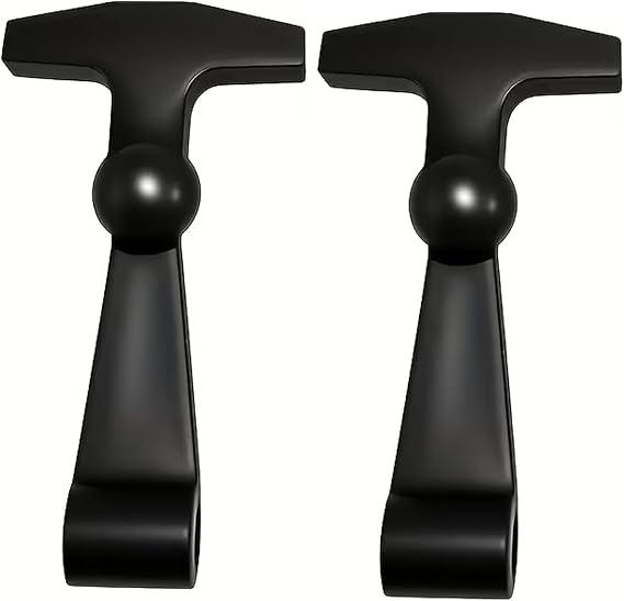 ブラッククーラーラッチ 交換用 Yeti & Rticクーラー対応 Tラッチ シリコーンゴム製 人間工学的に改良されたデザイン 2個パック