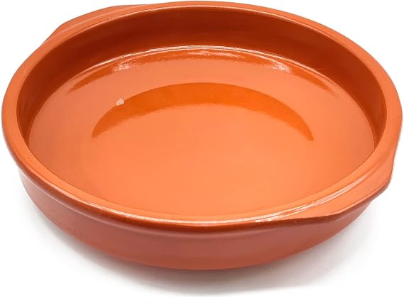 AC Clay Casserole – Made in Spain – Suitable for glass and ovens – Ø 30 cm