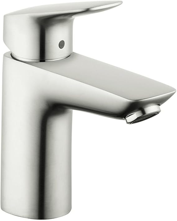 Hansgrohe 71100821 Logis Bathroom Faucet, Brushed Nickel, 100mm/7 Inch
