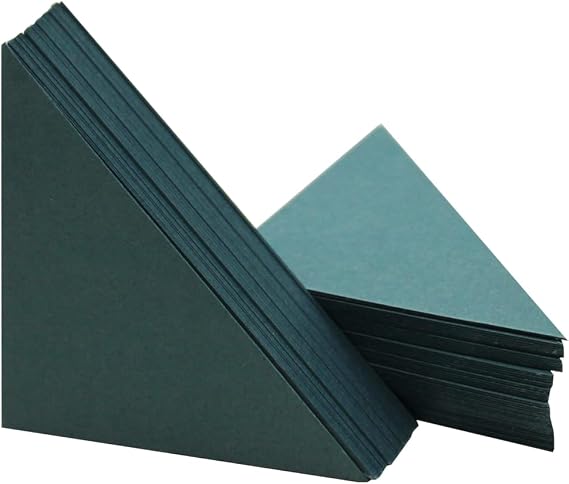 Exacompta - Ref GLC-BLUZ - Guildhall - Legal Corners for Protection When Stapling, 315gsm Heavyweight Premium Manilla, Blue Angel Certified - Blue, Pack of 100