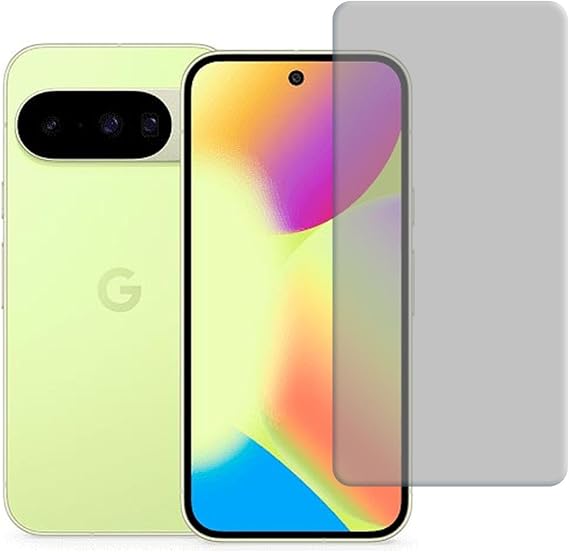Microcase Google Pixel 10 / Google Pixel 10 Pro Tam Kaplayan Çerçeveli Mat Cam Koruma - AL3124