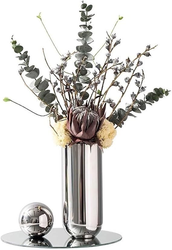Artificial Bonsai Tree Creativo Galvanica Vaso Simulazione Fiore Arte Set Decorazione Moderna Luce Minimalista Lusso Soggiorno Decorazione Composizione Floreale artificial bonsai for home office bedro