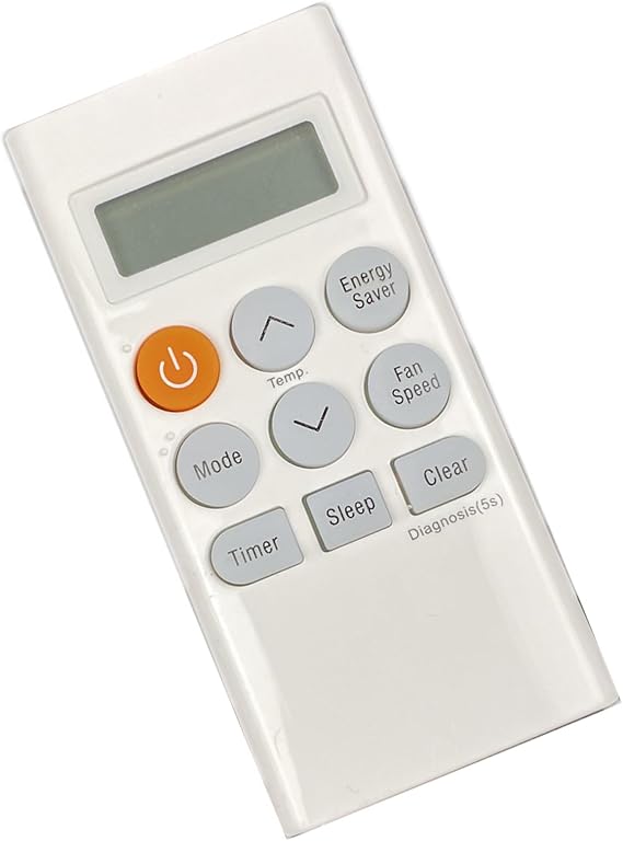 Replacement Remote Control for Air Conditioners AKB73598009 Compatibility for LW1222IVSM LW1817IVSM LW2217IVSM Remotes Remote Control for Air Conditioners
