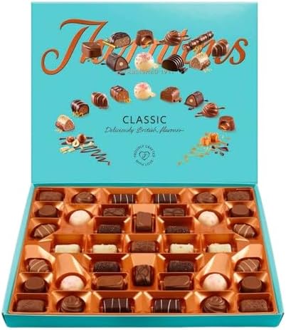 Thornton Classic Chocolate Box, 262g | Assorted White, Milk and Dark Chocolates Gift Box, Great Сelebrations Chocolate Gift