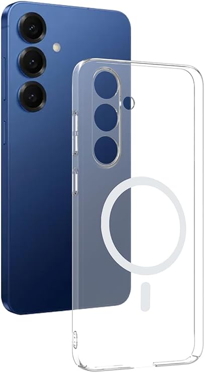 CONSTRAIN - Samsung Galaxy S26 FE İçin Kılıf Sararmaz Ultra İnce Sert Mika MagSafe İle Uyumlu Kamera Yükseltili