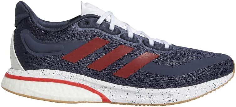 adidas Men's Supernova Cushion, Shadow Navy/Vivid Red/Cloud White, 6.5 UK