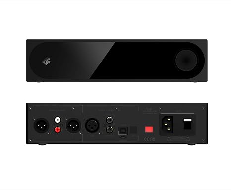 SGD1 Hi-Res Audio Digital to Analog Converter Balance HiFi DAC Dual Chip ES9038Q2M ES9311 32bit/768kHz DSD512 W Bluetooth 5.0 Preamplifier Remote Control Black